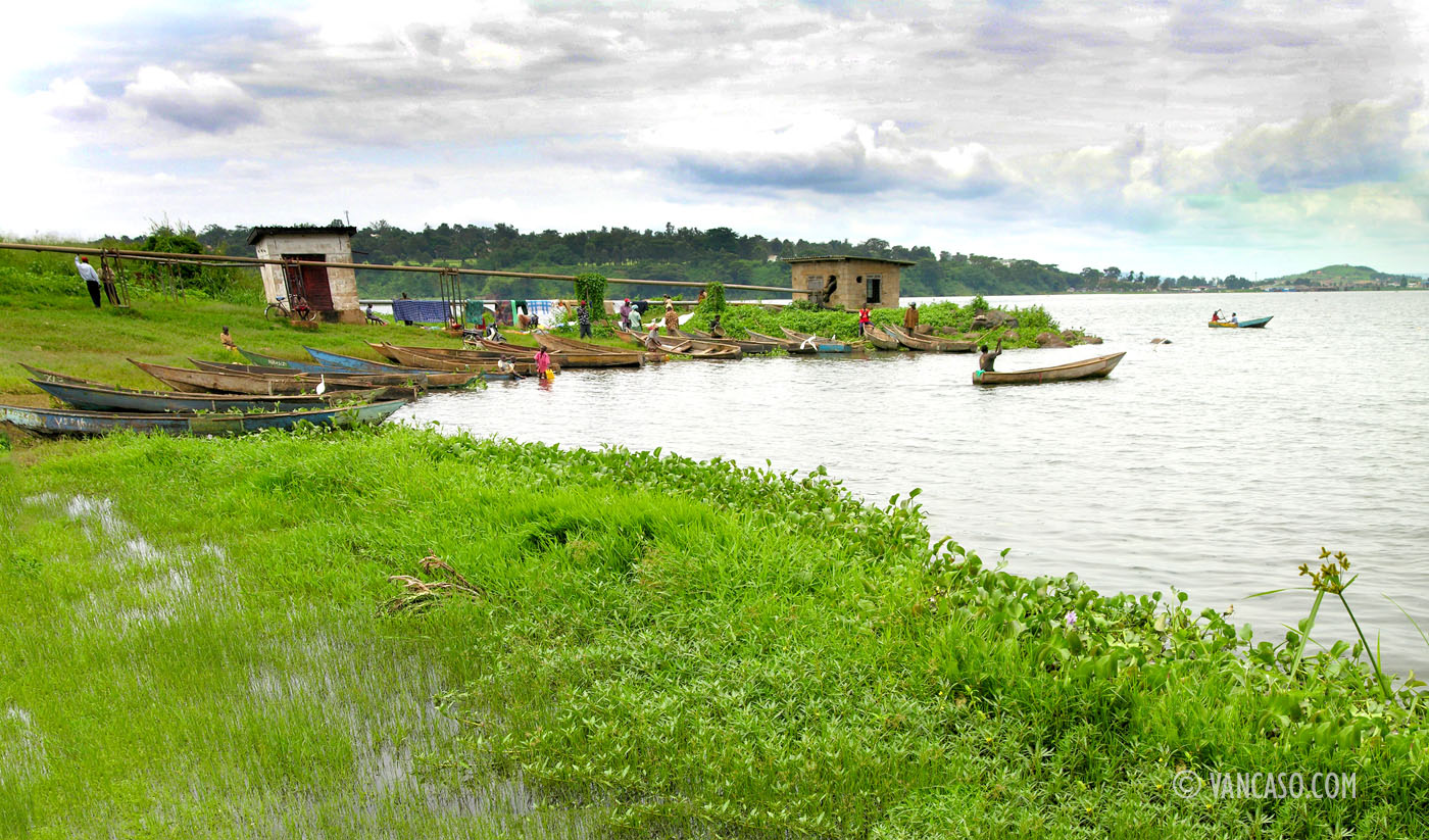 Jinja, Uganda along the Victoria Nile, Photo by Vange