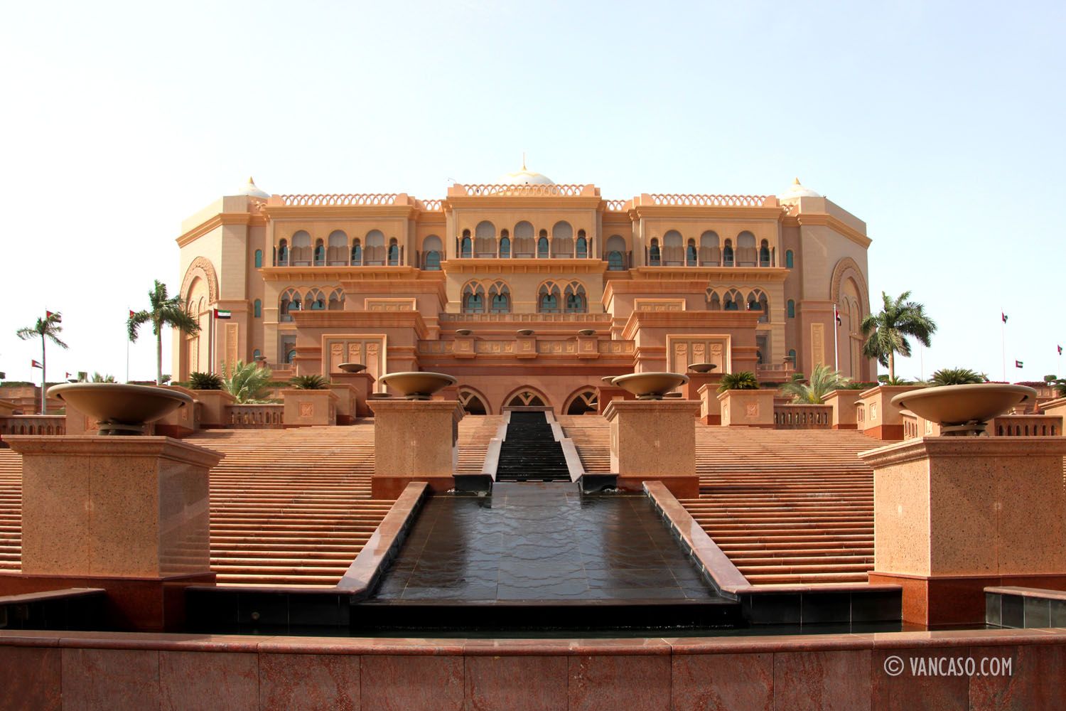 Emirates Palace in Abu Dhabi
