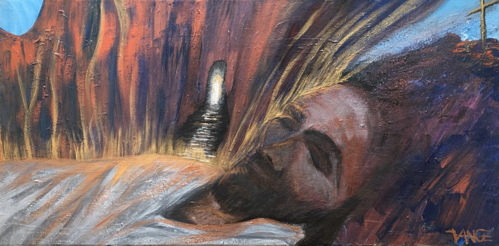 Resurrection Painting of Jesus by Vange