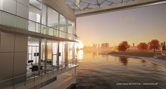 ferry terminal by vange logan