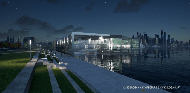ferry terminal by vange logan