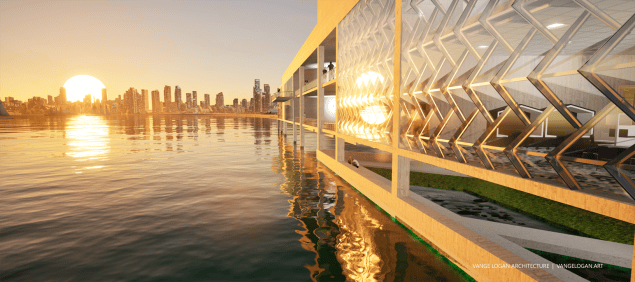 ferry terminal by vange logan