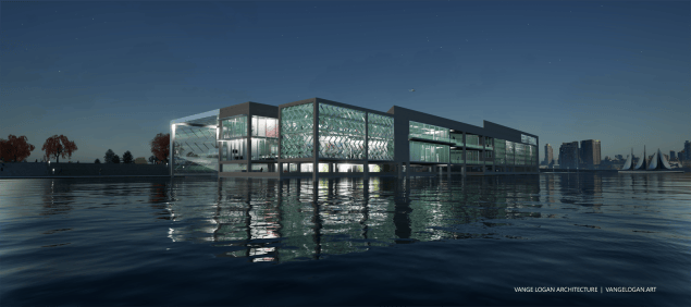 ferry terminal by vange logan