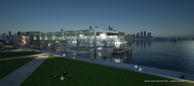 ferry terminal by vange logan